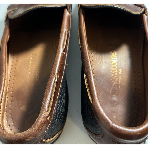 Allen Edmonds "Nashua" Pebbled Black Leather Kiltie Tassel Loafers Size 10.5 D - Picture 9 of 12
